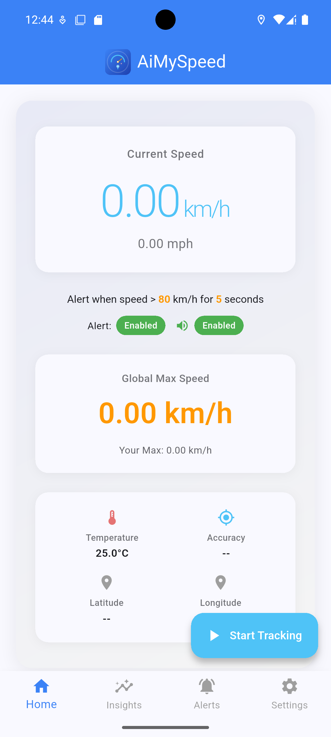 Speed Tracking